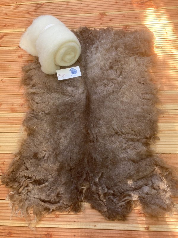DIY FilzFell braun "Ninja" – Bild 2
