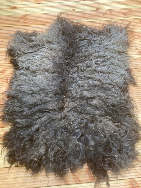 DIY FilzFell schwarz meliert "Selma"