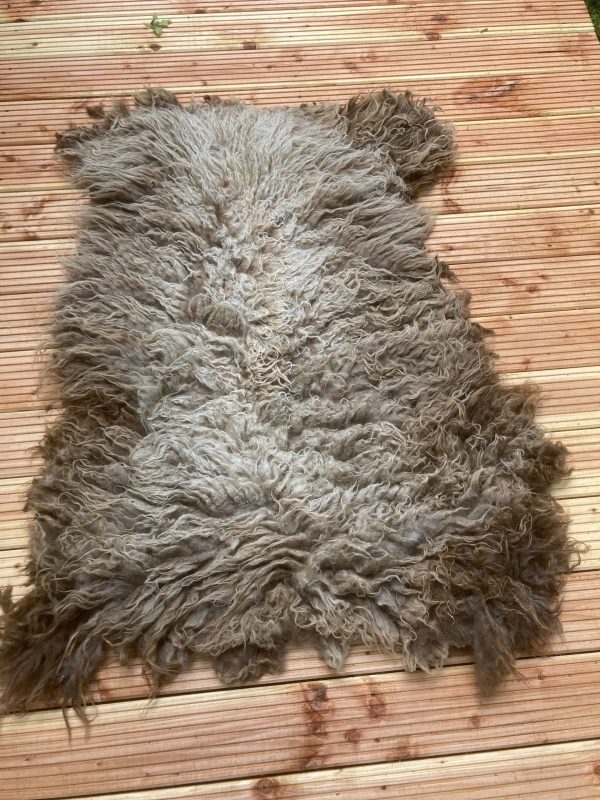 DIY FilzFell braun meliert "Nela"