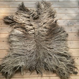 DIY FilzFell schwarz meliert "Luna 26"