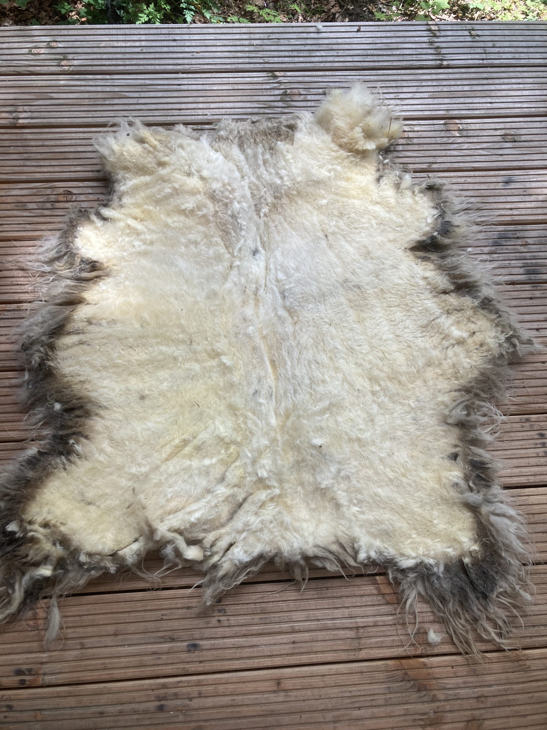 DIY FilzFell weiß "Antonia 26" – Bild 2