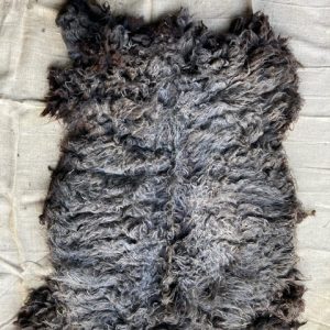 DIY FilzFell schwarz meliert "Martha 25"