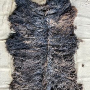 DIY FilzFell schwarzbraun "Nora Noir 25"